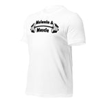 "URise Together" Melanin & Muscle Unisex T-Shirt - Black Print