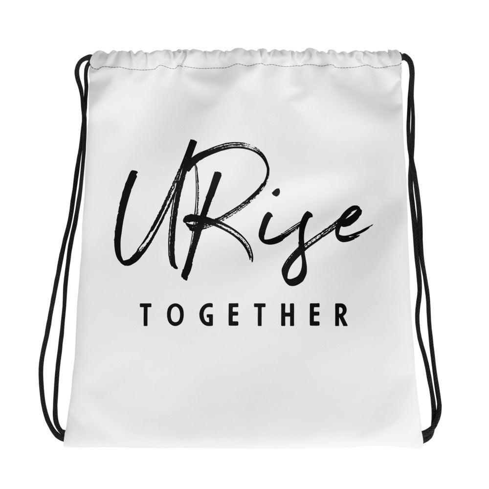 "URise Together" Drawstring bag - URiseTogetherApparel
