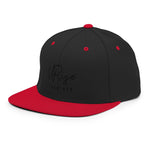 "URise Together" Embroidered Snapback Hat - Red - URiseTogetherApparel