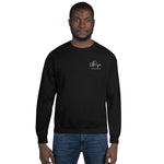 "URise Together" Embroidered Sweatshirt - Black - URiseTogetherApparel