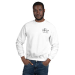 "URise Together" Embroidered Sweatshirt - White - URiseTogetherApparel