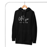 "URise Together" Embroidered logo Hoodie - Black - URiseTogetherApparel